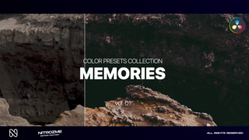 Videohive - Memories LUT Collection Vol. 01 for DaVinci Resolve - 47700641 - 47700641