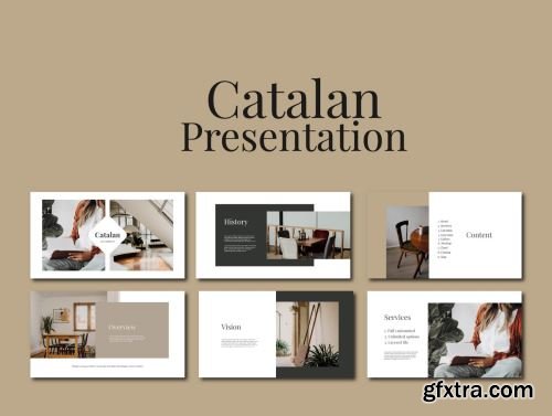 Catalan - PowerPoint Template Ui8.net