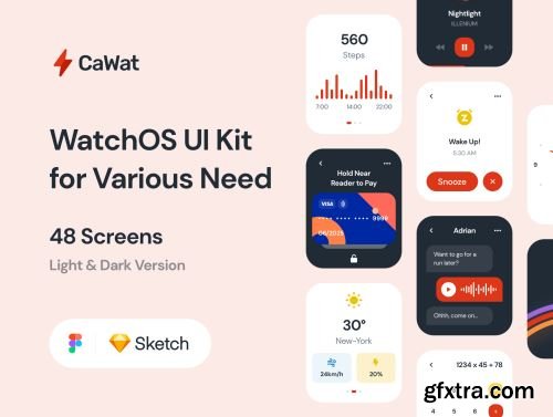 CaWat WatchOS UI Kit Ui8.net