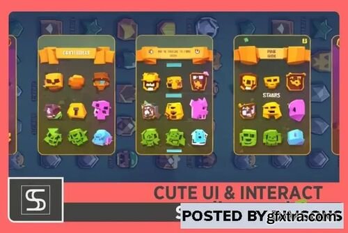 Cute UI & Interact Sound Effects Pack v2.1