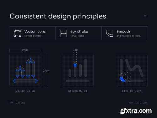 Charts and Graphs Icon Set Ui8.net