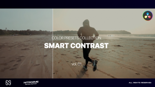 Videohive - Smart Contrast LUT Collection Vol. 01 for DaVinci Resolve - 47700664 - 47700664