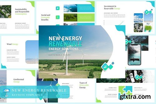 New Energy Renewable Keynote Template 4YJKWNC