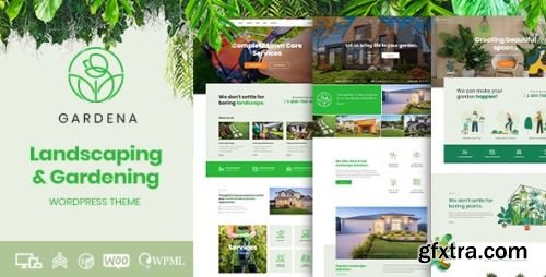 CodeCanyon - Gardena - Landscaping & Gardening v1.1.9 - 24971203 - Nulled