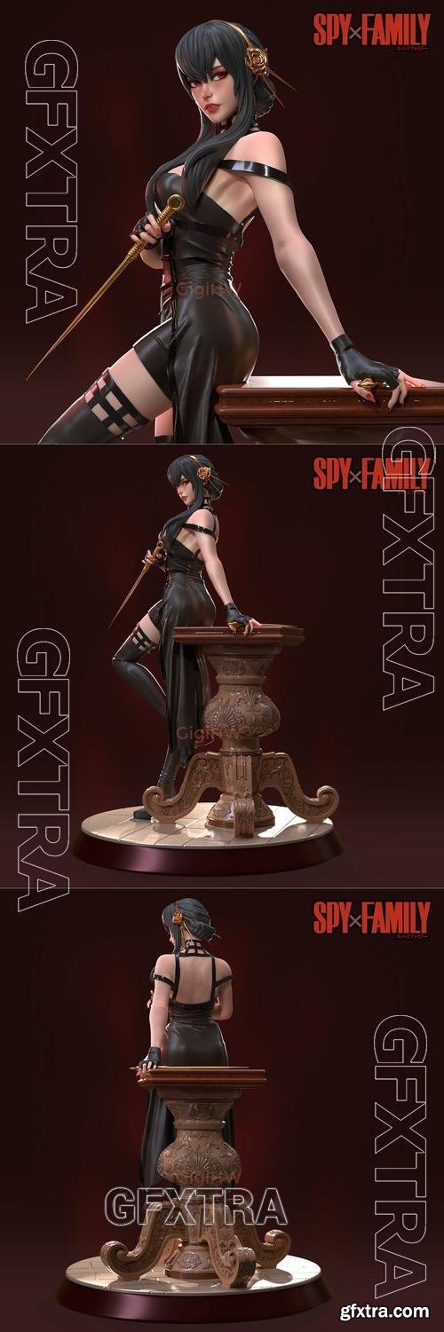 Yor Forger From SpyXFamily &ndash; 3D Print Model