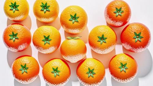 Videohive - Juicy citrus fruits created with the help of artificial intelligence. 008 - 47610227 - 47610227