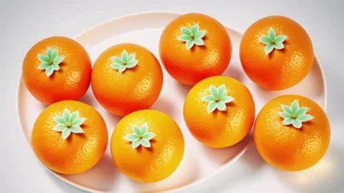 Videohive - Juicy citrus fruits created with the help of artificial intelligence. 006 - 47610285 - 47610285