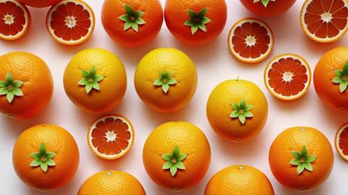 Videohive - Juicy citrus fruits created with the help of artificial intelligence. 005 - 47610292 - 47610292