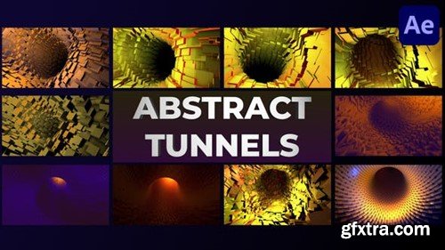 Videohive Abstract Tunnels for After Effects 47673712