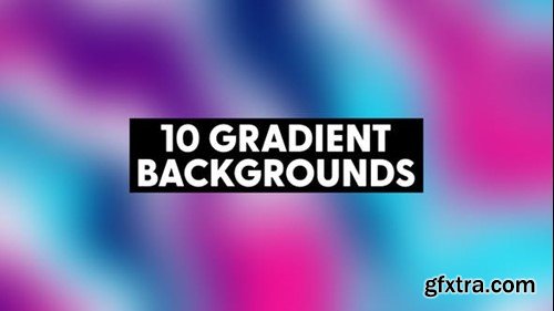 Videohive Gradient Backgrounds 47709933