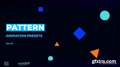 Videohive Pattern Motion Presets Vol. 05 47667916