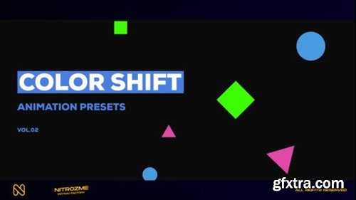 Videohive Color Shift Motion Presets Vol. 02 47667747