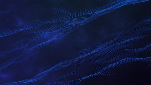 Videohive - Blue Form Background 4K - 47613620 - 47613620