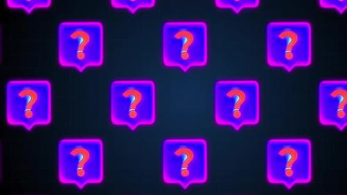 Videohive - 3D Question Mark Background - 47614082 - 47614082