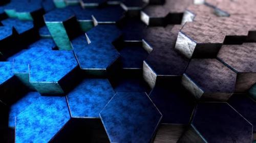 Videohive - 3D Hexagons - 47614112 - 47614112