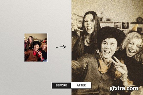 Nostalgia Photo Effect for Square and Poster LX68XRF