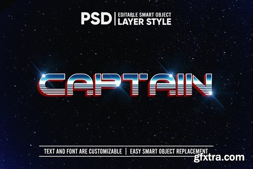 Captain Text Effect 3SZMFT8