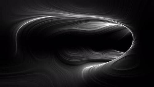 Videohive - Black and White Liquid Fluid Texture Shape Material Background - 47620157 - 47620157