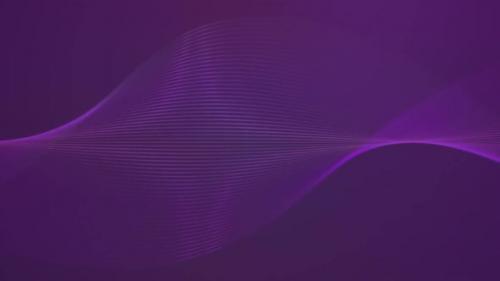 Videohive - Purple Twisted Particles Motion Animation - 47621090 - 47621090