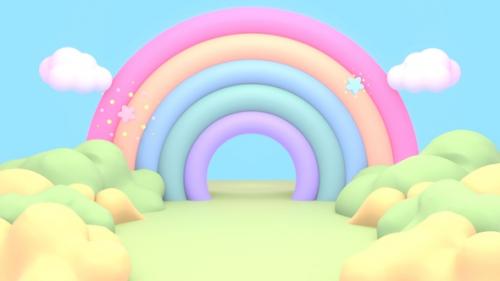 Videohive - Rainbow Grass Land - 47638558 - 47638558