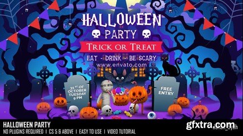 Videohive Halloween Party 47645451