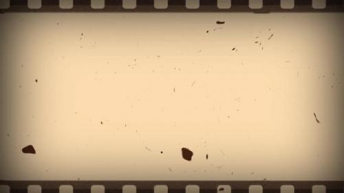 Videohive - Vintage Looping Film Strip Background Reel Clutter Old Tv Grain Noise Frame Videotape Texture - 47639286 - 47639286