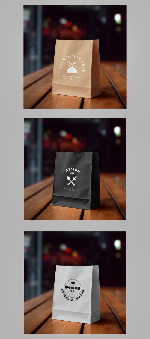 Kraft Paper Bag Mockup 636719618