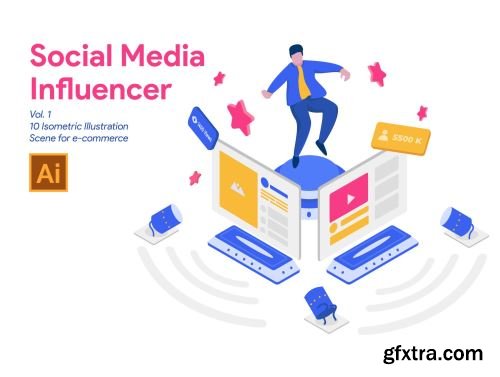 Social Media Influencer Vol 1 Ui8.net