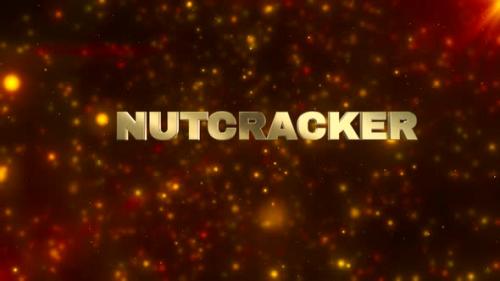 Videohive - Nutcracker Golden Festive Text Background - 47639840 - 47639840