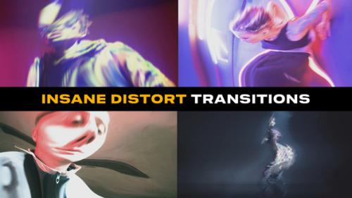 Videohive - Insane Distort Transitions | Premiere Pro - 47661314 - 47661314