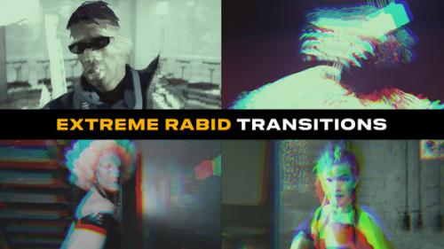 Videohive - Extreme Rabid Transitions | Premiere Pro - 47661355 - 47661355