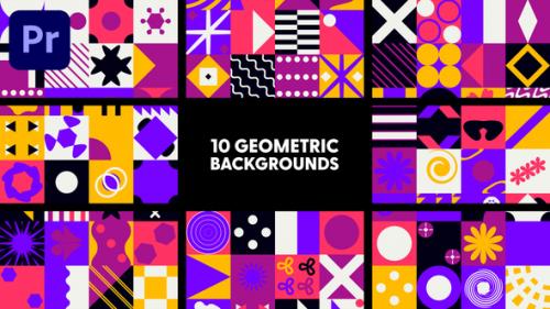 Videohive - Geometric Backgrounds - 47709910 - 47709910