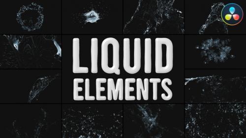 Videohive - Liquid Elements for DaVinci Resolve - 47679632 - 47679632