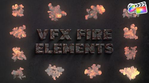 Videohive - VFX Fire Elements for FCPX - 47681224 - 47681224