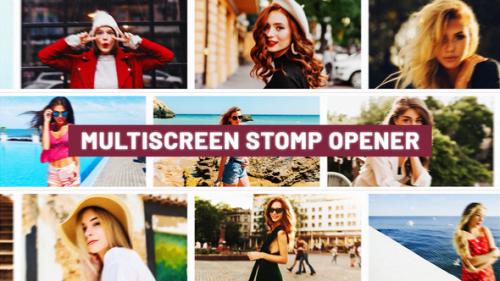 Videohive - Mosaic Logo Opener I Fast Stomp Intro - 47701857 - 47701857