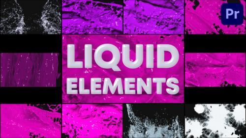 Videohive - Liquid Elements for Premiere Pro - 47704558 - 47704558