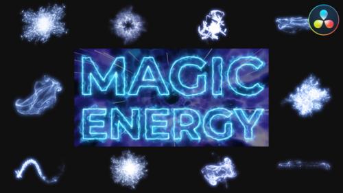 Videohive - Magic Energy for DaVinci Resolve - 47704850 - 47704850