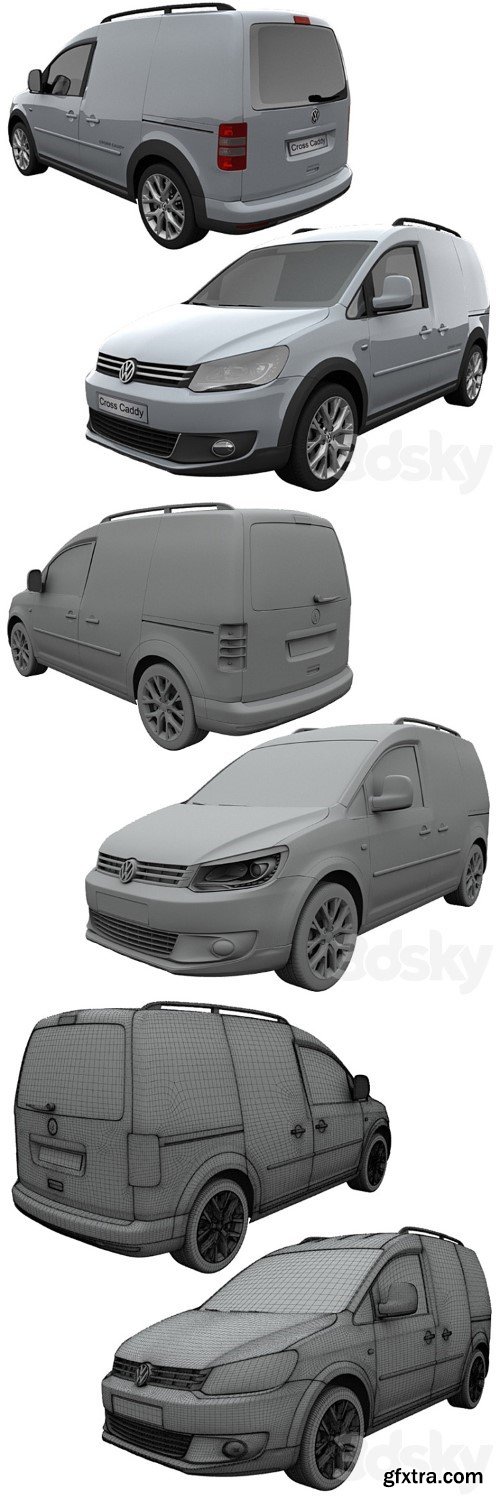 Volkswagen Cross Caddy Kasten 2013