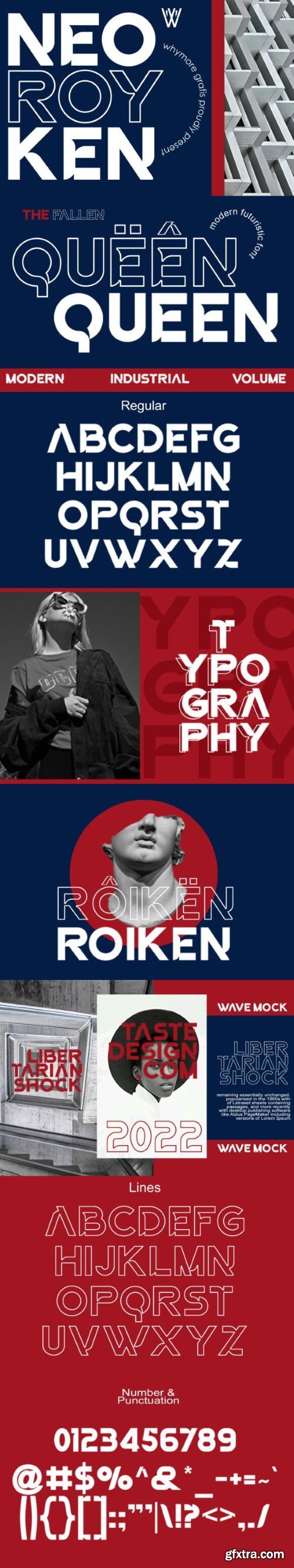 Neo Royken Font