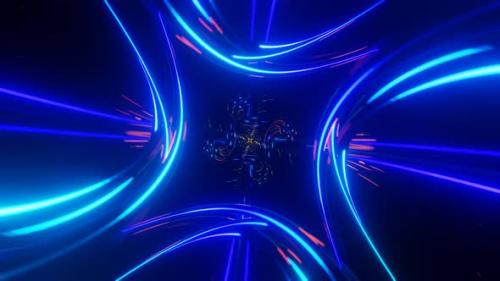 Videohive - Abstract Neon Multicolor Psychedelic Hypnotic VJ Seamless Loop Background 3D Graphics for Music - 47645925 - 47645925