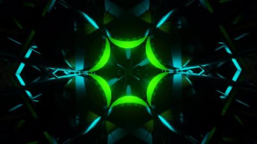 Videohive - Surreal Neon Rhythm Pulsating Futuristic Scene - 47645975 - 47645975