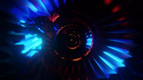 Videohive - Surreal Neon Dreams Pulsating Abstract Pulse - 47645983 - 47645983