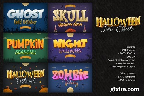 Halloween Text Effects ATBY47Y