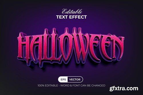 Halloween Text Effect Style ZBT4A3F