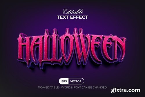 Halloween Text Effect Style ZBT4A3F