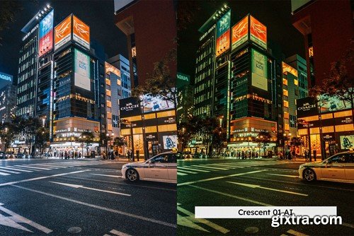 20 Night Pulse LUTs & Lightroom Presets UTL62AD