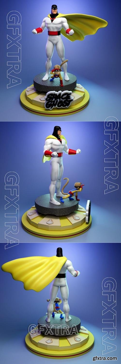 Space Ghost &ndash; 3D Print Model