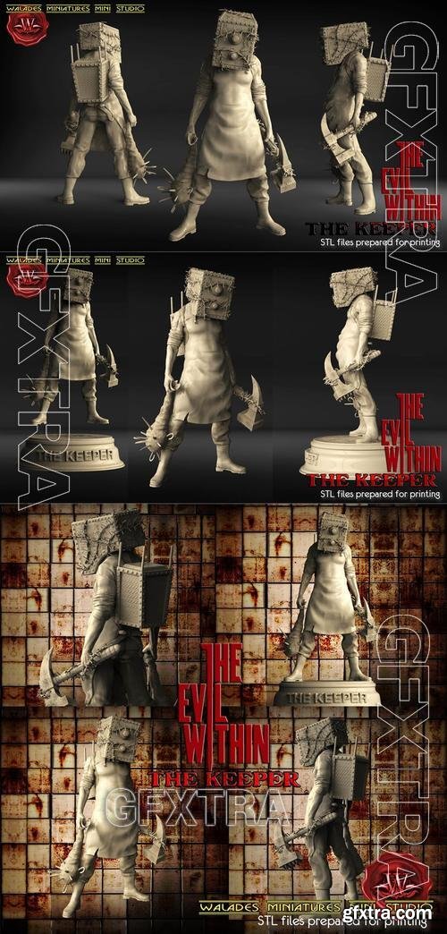 Walades Studio - The Keeper Evil within &ndash; 3D Print Model