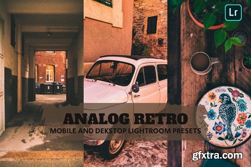 Analog Retro Lightroom Presets Dekstop and Mobile JQMVPPX