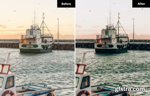 6 Graphite Lightroom and Photoshop Presets NXAKETW